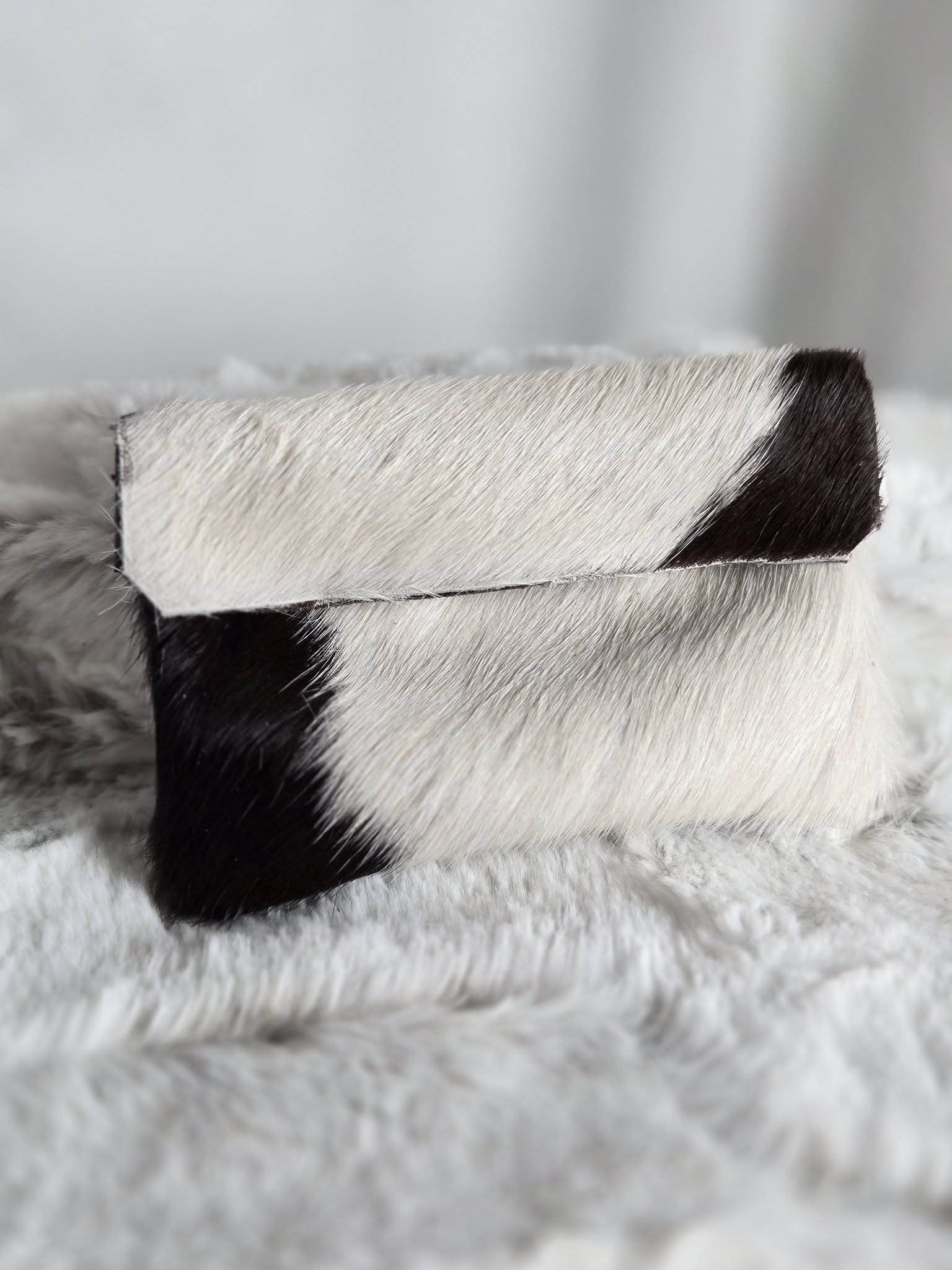 Cow Hide Coin Purse