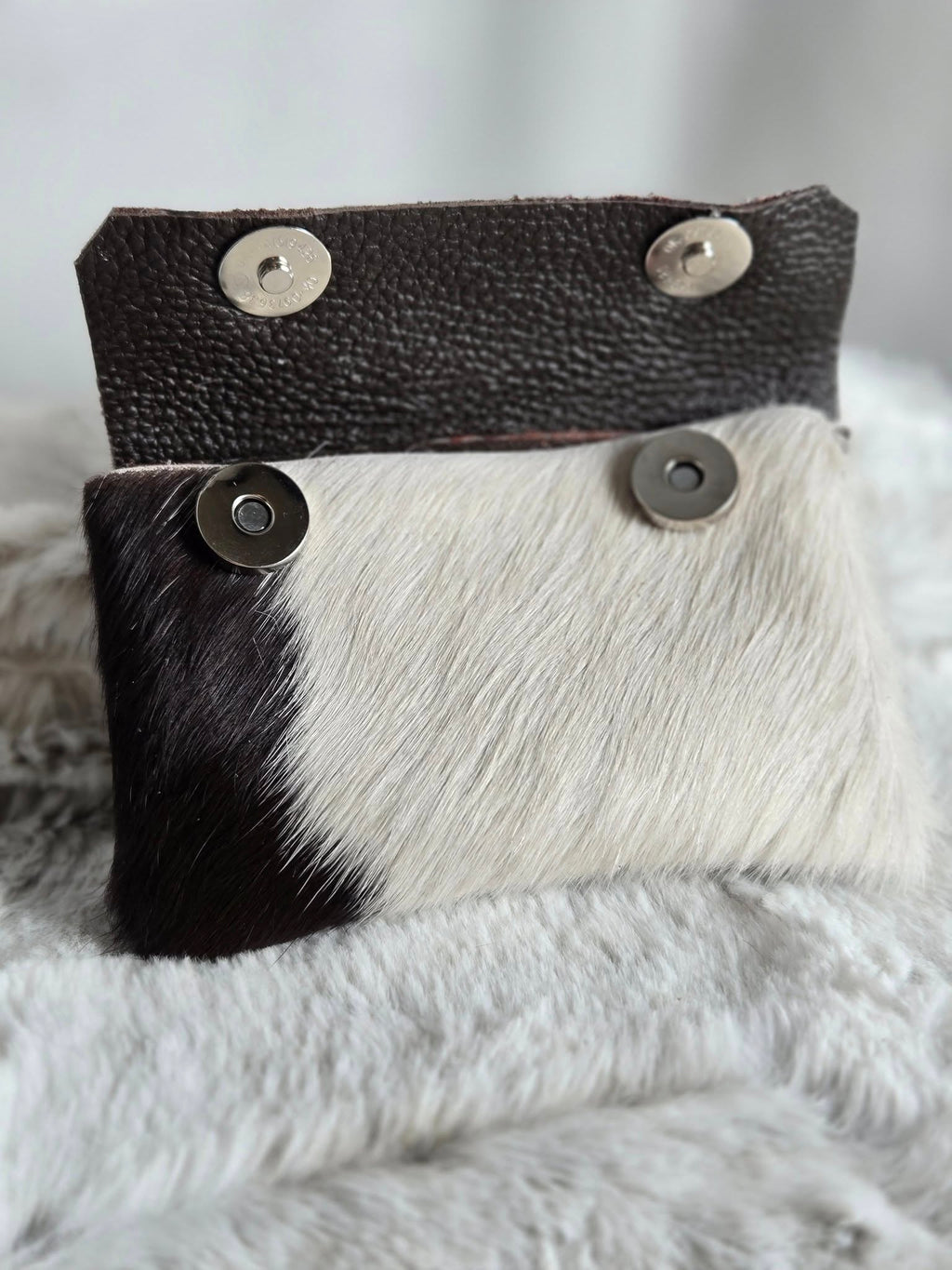 Cow Hide Coin Purse