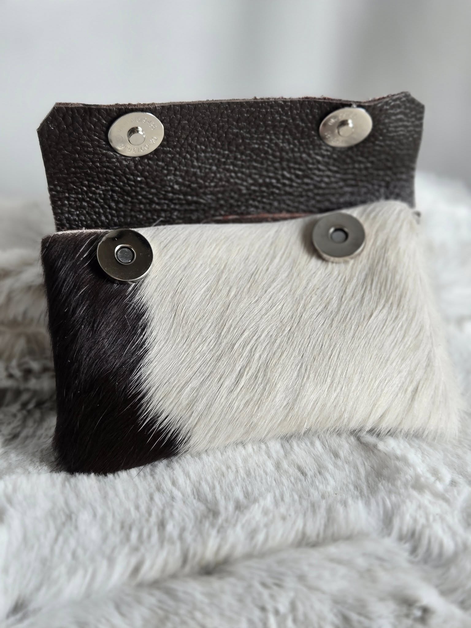 Cow Hide Coin Purse