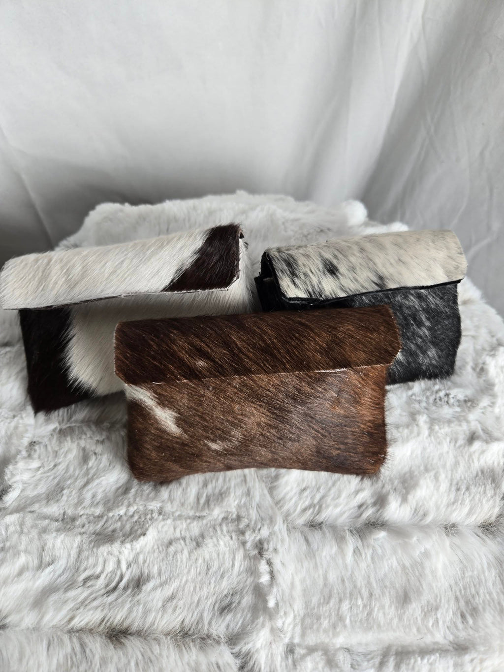 Cow Hide Coin Purse
