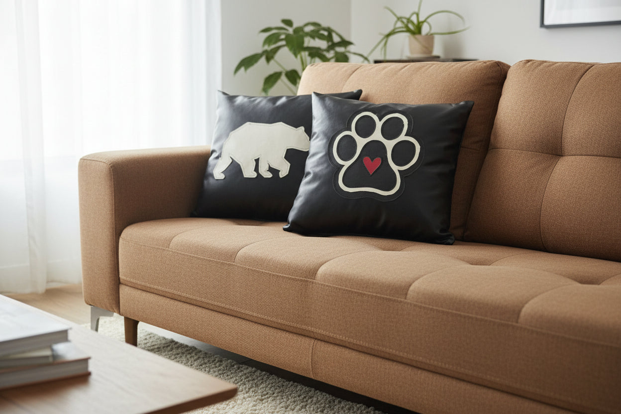 Leather Pillows