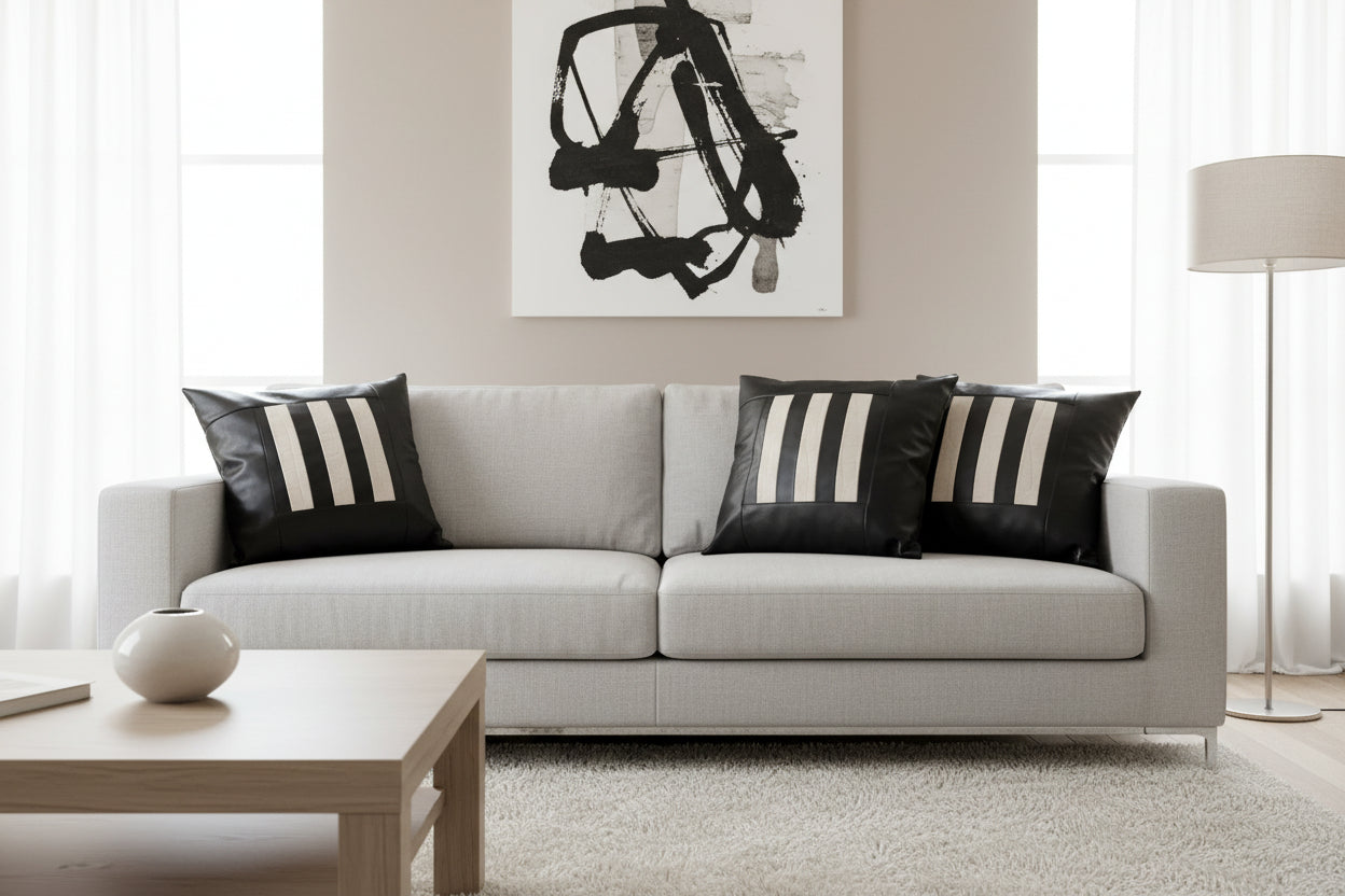 Leather Pillows
