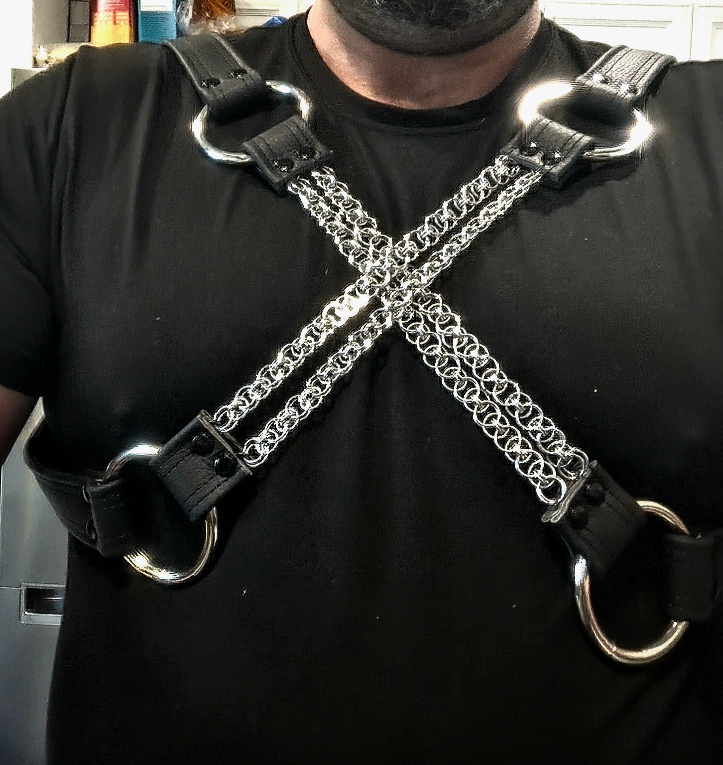 X chainmail Harness