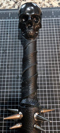 Black Skull Flogger